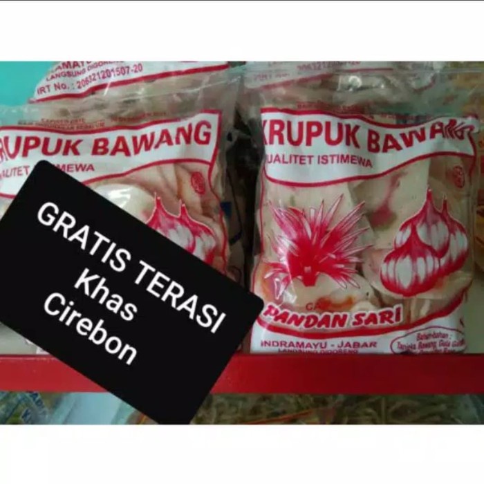 

SALE Krupuk bawang pandan sari 200gram