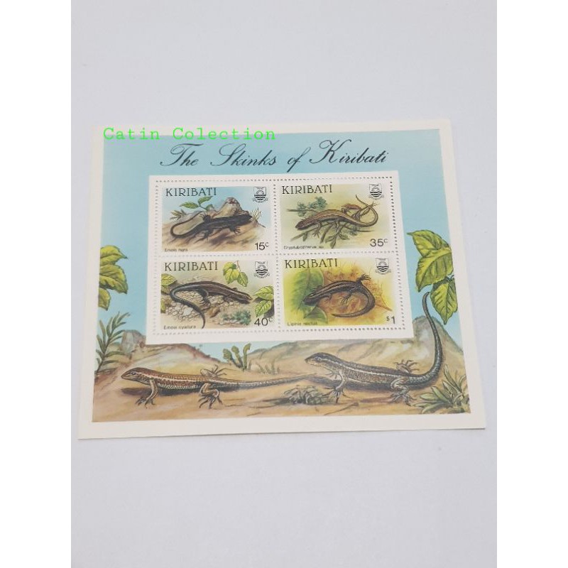 

S-7 Souvenir Sheet Luar Negeri Kondisi Baru Mint Belum DiCap