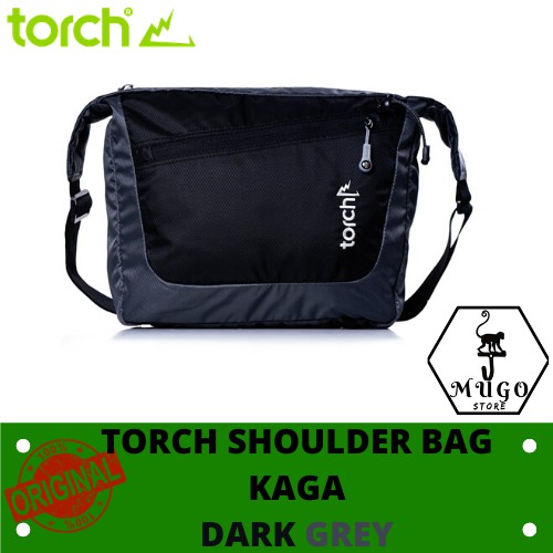 TAS SELEMPANG TORCH KAGA MESSENGER BAG - DARK GREY