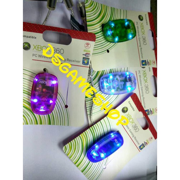 RECEIVER / CONVERTER STIK XBOX 360 / STICK XBOX 360 TO PC LAMPU | Game | Aksesoris Game |