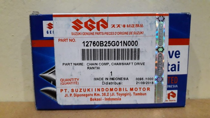 Rantai Kenteng Satria FU 150 SGP (Asli Suzuki)