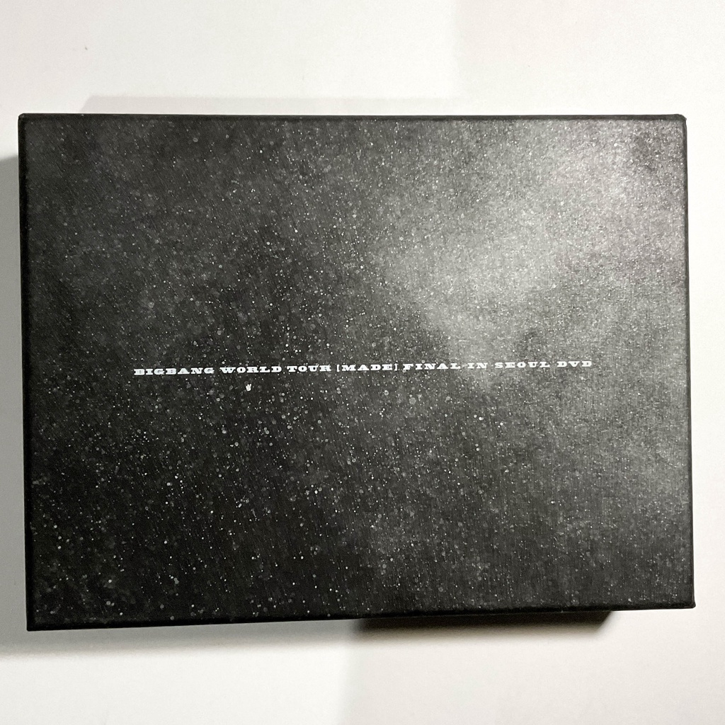 BIGBANG MADE IN SEOUL DVD LIVE CONCERT ALBUM KPOP UNSEALED