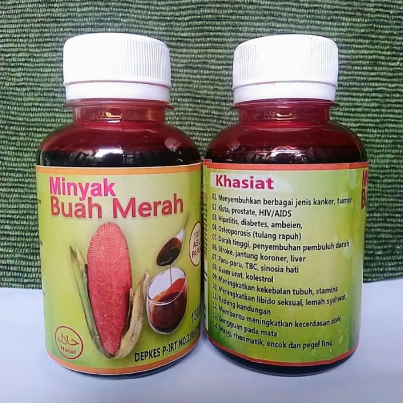 Minyak buah merah papua asli