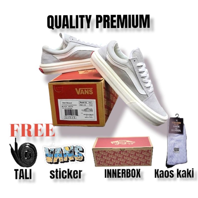 SEPATU  V4NS OLD SKOOL GRAY OG SEPATU SNEAKERS PRIA SNEAKERS WANITA SEPATU SNEAKERS IMPORT