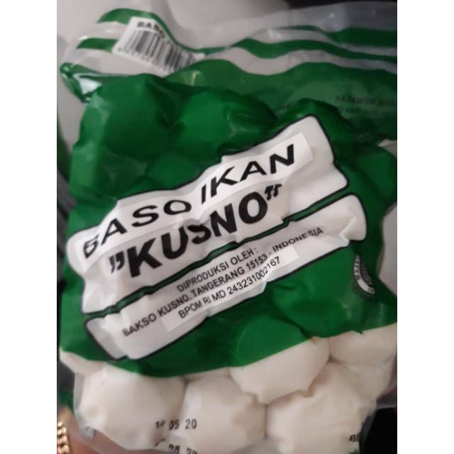 

Bakso ikan kusno 500gr