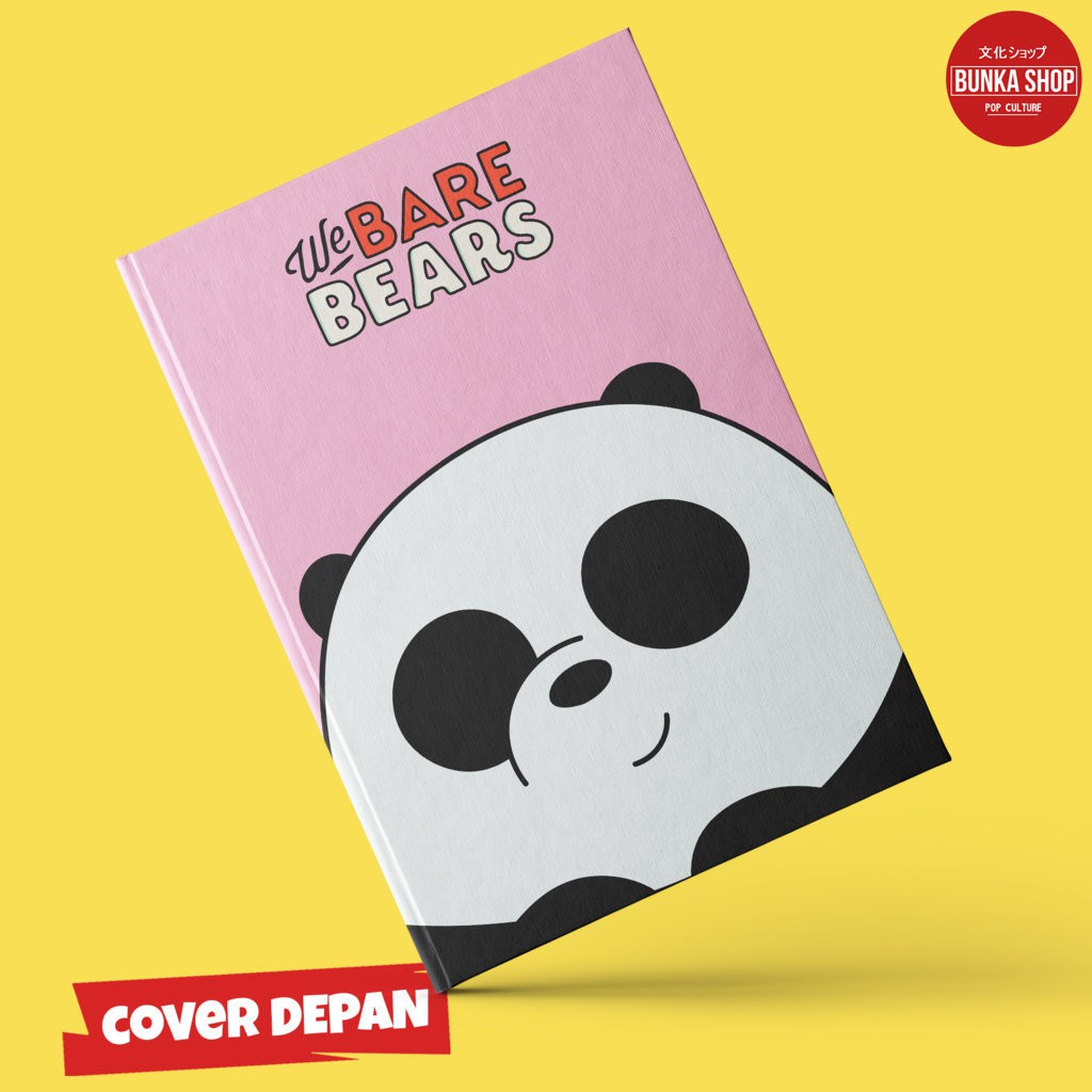 

Note Book Hardcover Film We Bare Bears Panda B Ukuran A5 Buku Tulis Catatan Murah Jurnal Agenda Planner Gift Couple