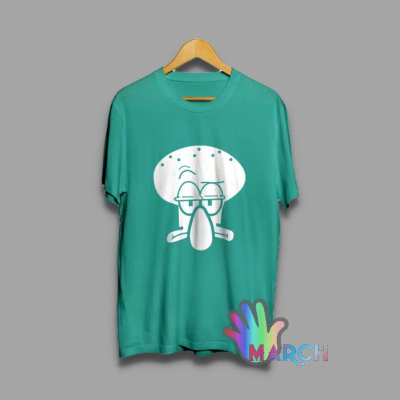 KAOS SQUIDWARD / TSHIRT SQUIDWARD / KAOS ANIME