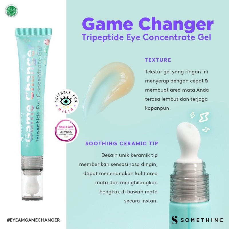 Somethinc Game Changer Tripeptide Eye Concentrate Gel 20ml