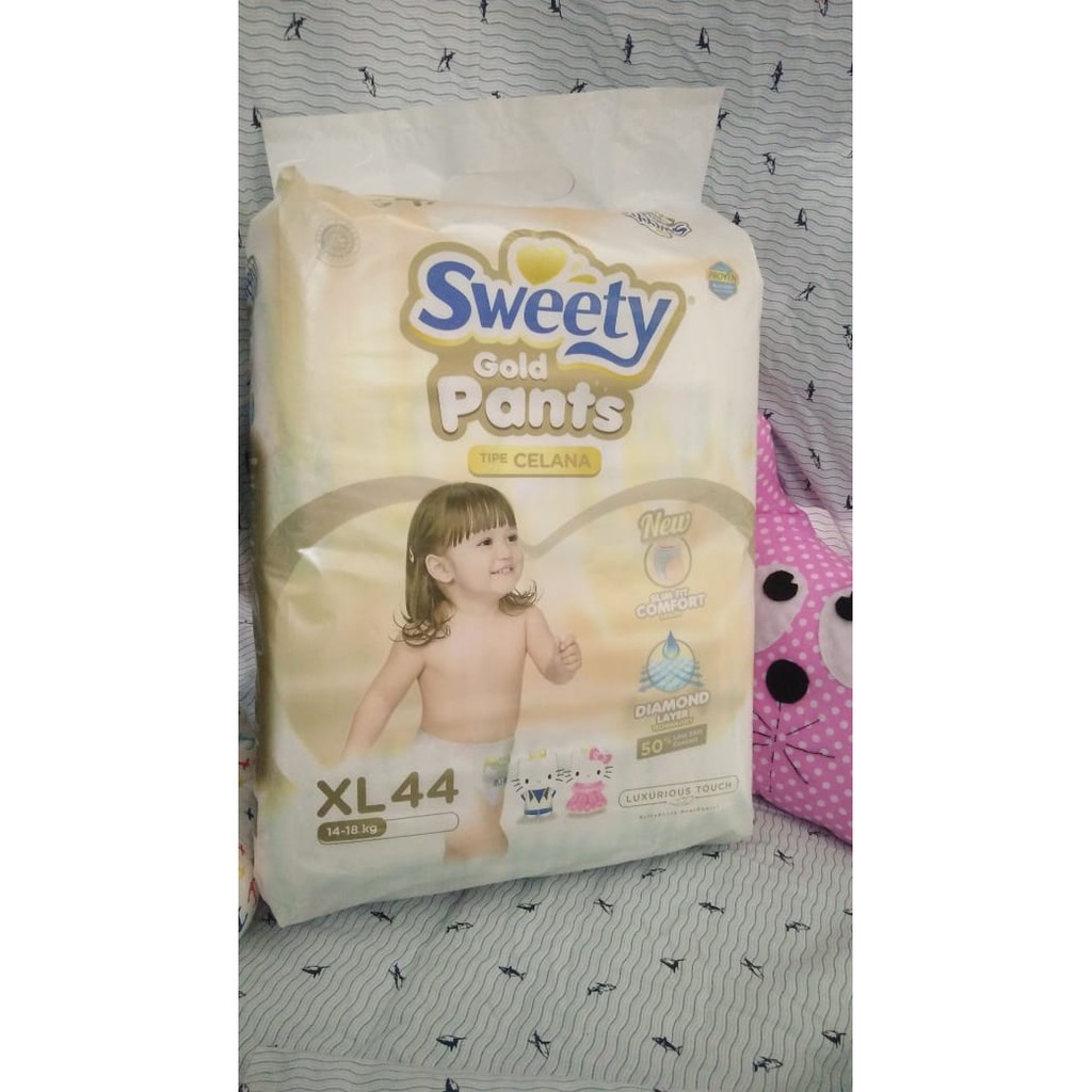 Sweety pants Gold XL44 - HTA SUSU / PAMPERS / DIAPERS
