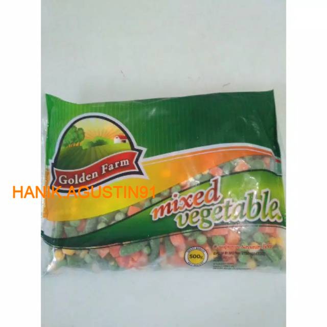 

MIXED VEGETABLE GOLDEN FARM ISI 500GR