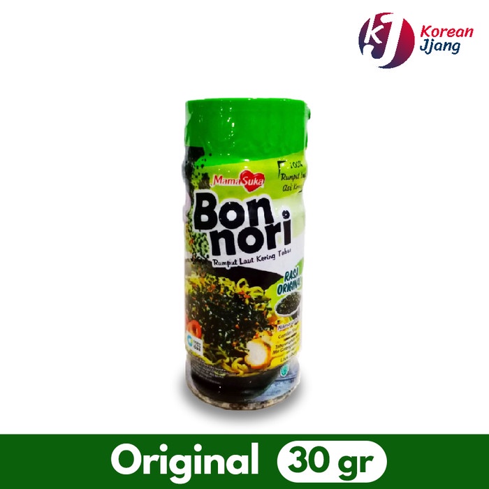 

ABON- MAMASUKA BON NORI BOTOL 30GR - ABON RUMPUT LAUT TABUR - ORIGINAL -MAKANAN-KERING.