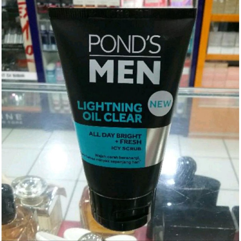 Pond's men lightening oil clear new all day bright + fresh 100 g