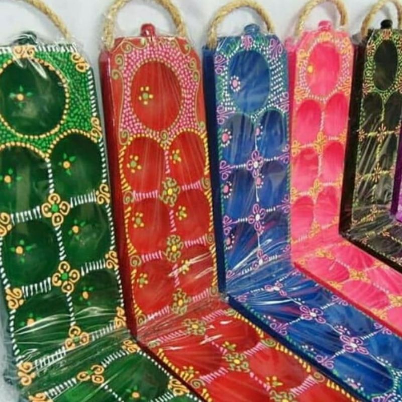 congklak dakon kayu lipat