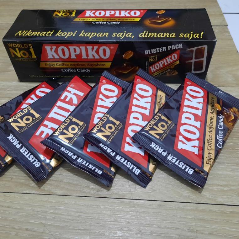 

(V-Z-I-☛) Kopiko Candy Blister Box isi 12 pcs @24gr siap dikirim