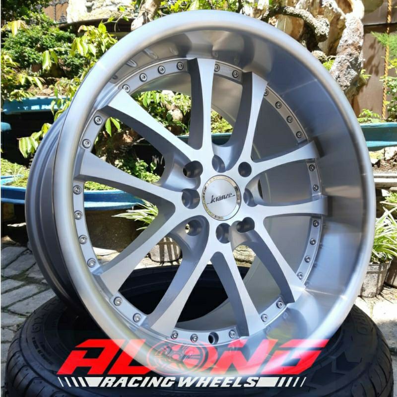 VELG REPL. KRANZE LXZ R17 FULL POLISH LUBANG 8 SUPER COPY-LIKE ORIGINAL