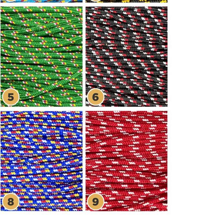 ➯ Tali prusik 2,5mm 1roll panjang 140meter ▲