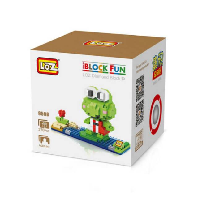 Loz Lego Nano Block Keroppi