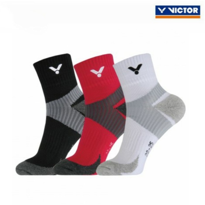 Kaos Kaki Badminton Bulutangkis Bulu Tangkis TERLARIS Original Victor SK239 SK 239 Best Quality