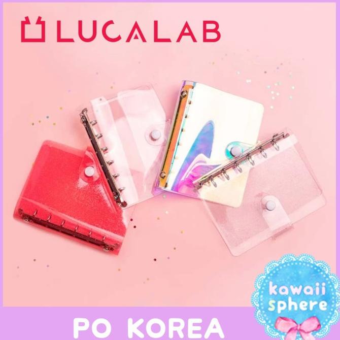 

Office & Stationery | Document Organizer | Lucalab Ring Binder | Mini ( Archive A7 ) Size Pvc Cover | Best Seller