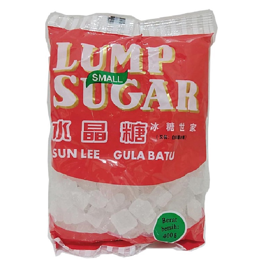 

gula batu rrc lump sugar sun lee 400