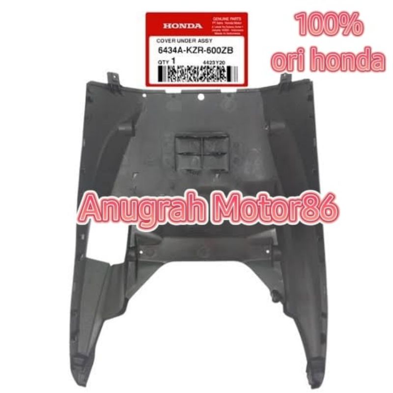 6434A-KZR-600ZB Cover under bawah pijakan kaki vario 125 lama ori honda