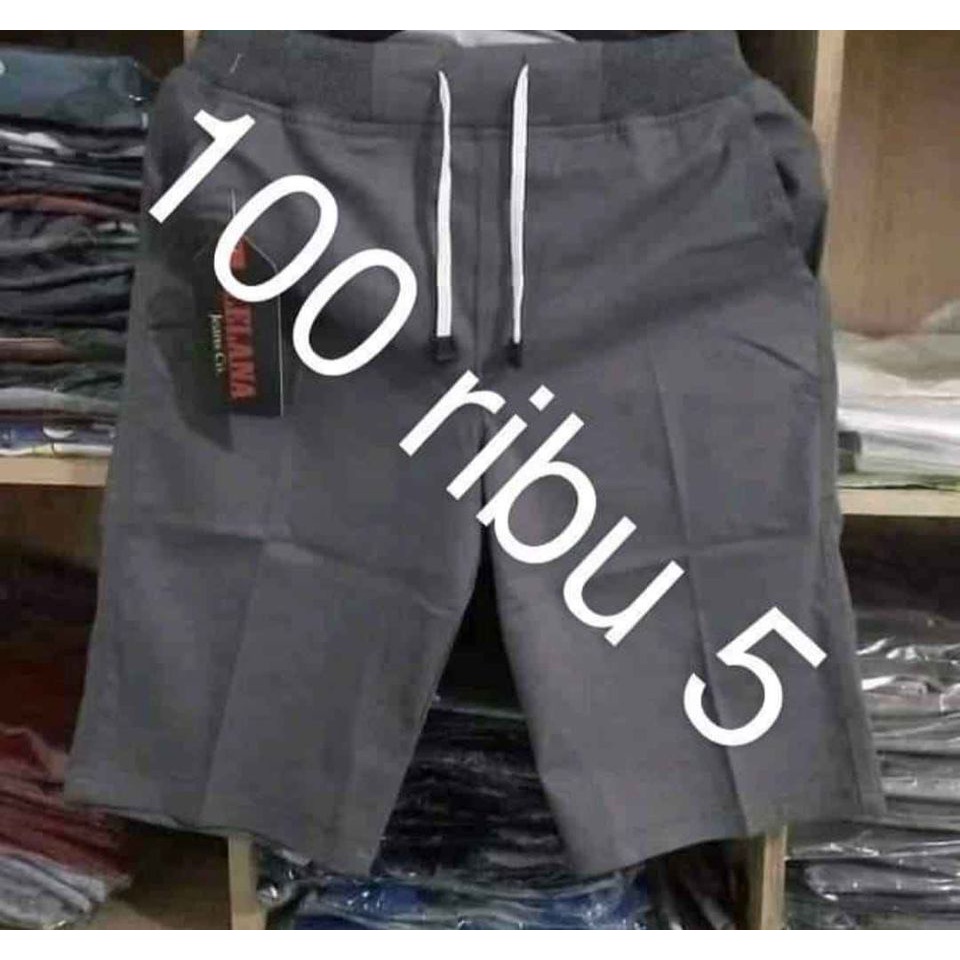 CINOS PENDEK PROMO ISI 5  WARNA CELANA PENDEK PRIA CHINOS DEWASA SURFING DISTRO 100 RIBU DAPAT 5 celana