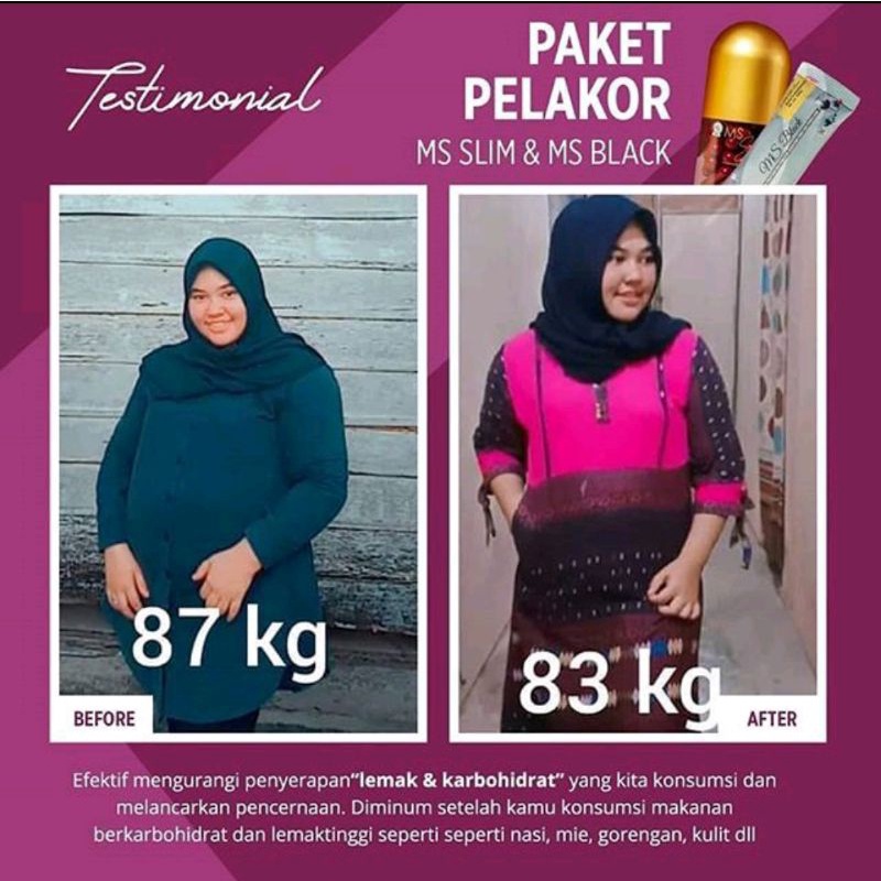 Ms Slim Paket Pelakor | Ms Capsule