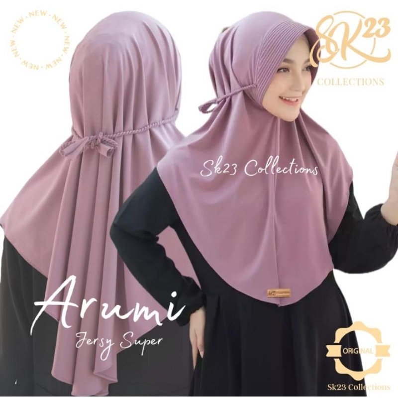 ARUMI BY SK COLLECTION/SK HIJAB/JILBAB JERSEY/JILBAB STELLA
