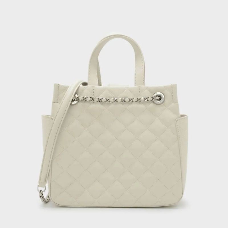 12.12 SALE | CK Quilted Double Handle Tote Bag