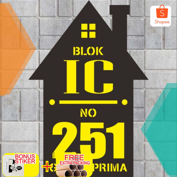 

Nomor Rumah Acrylic Keren