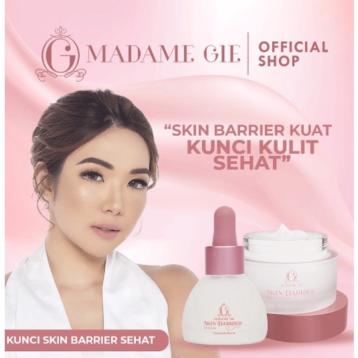 BPOM Madame Gie Skin Barrier Moisturizer - Ceramide Repair Skincare Pelembab Gel Ceramide Skin Barrier Face Serum Glowing