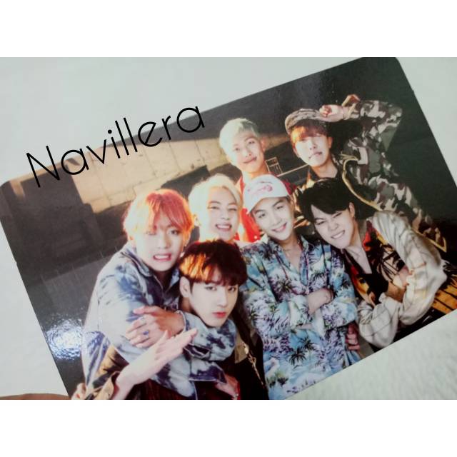 BTS MEMORIES OF 2016 OFFICIAL PHOTOCARD FIRE