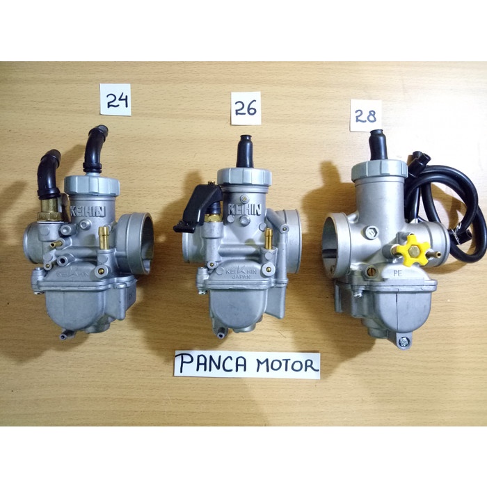 Karburator KEIHIN PE 24 PE 26 PE 28 / Karbu Pe24 Pe26 Pe28 Karbulator ORIGINAL Original