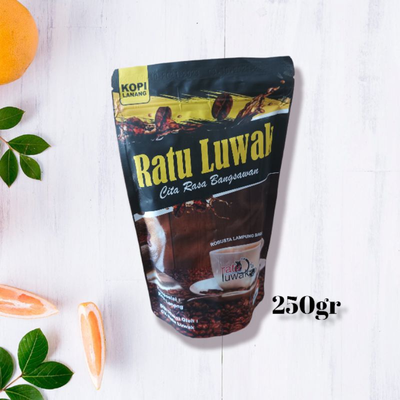 

Kopi lanang ratu luwak