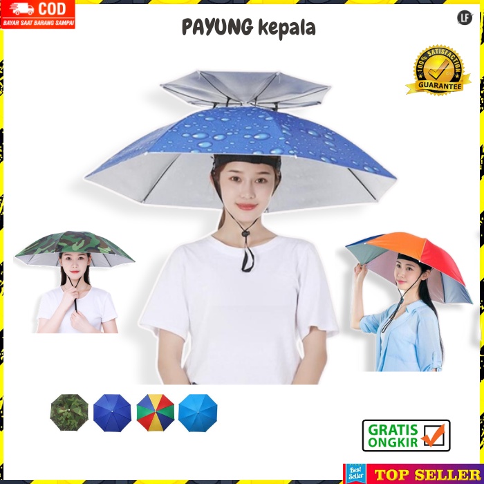 PAYUNG TOPI PANCING KEPALA KARAKTER LUCU KOREA PEREMPUAN UMBRELLA KIDS LAKI LAKI  MOTIF UNIK IMPORT A88