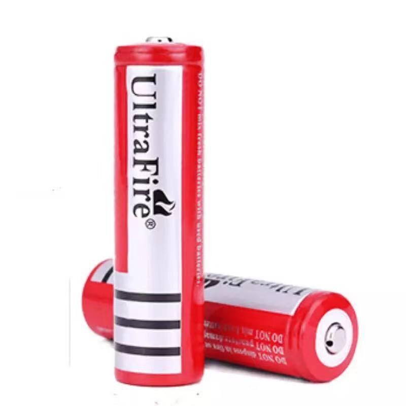 BATERAI BATRAI CAS ULTRAFIRE 18650 3,7V SENTER KIPAS EMERGENCY