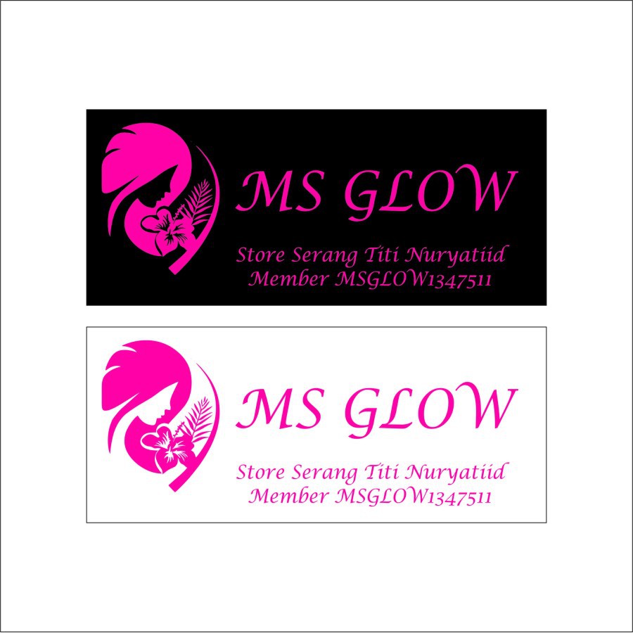 

stiker vinyl AGEN MS GLOW