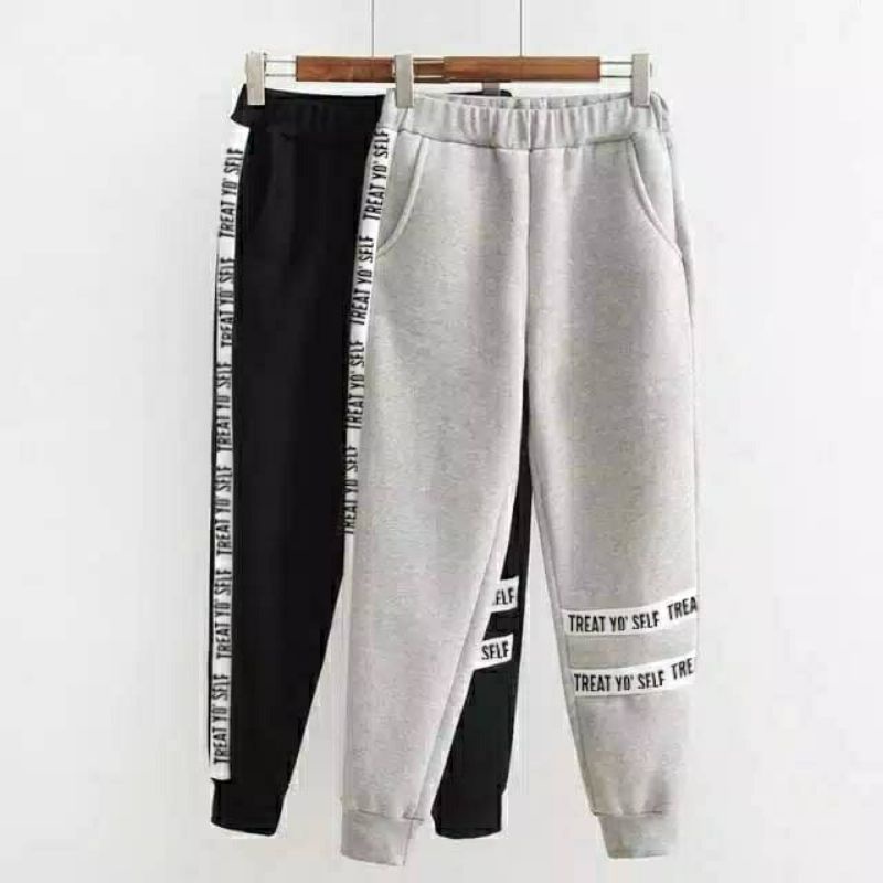 SC - JOGGER TREAT / Celana Jogger / Jogger Terbaru / Jogger Korea / Jogger Kekinian / Jogger Wanita 