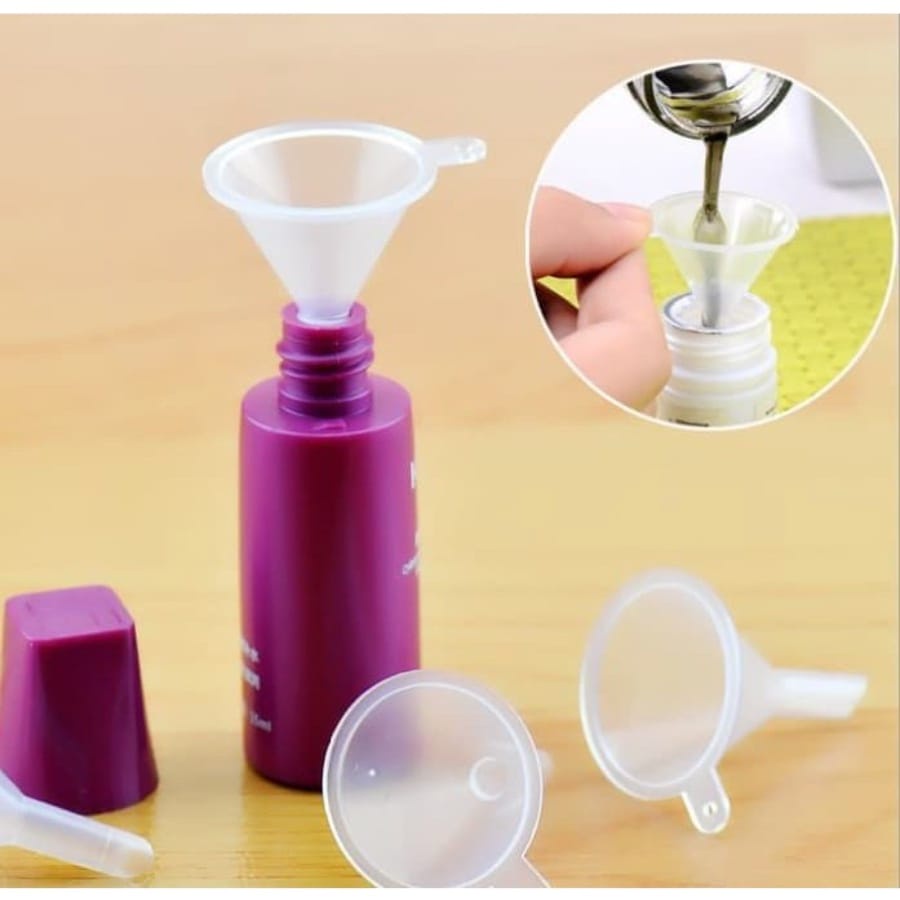 (JC)CORONG MINI PLASTIK / CORONG PARFUME OIL ESSENTIAL / SMALL FUNNELS