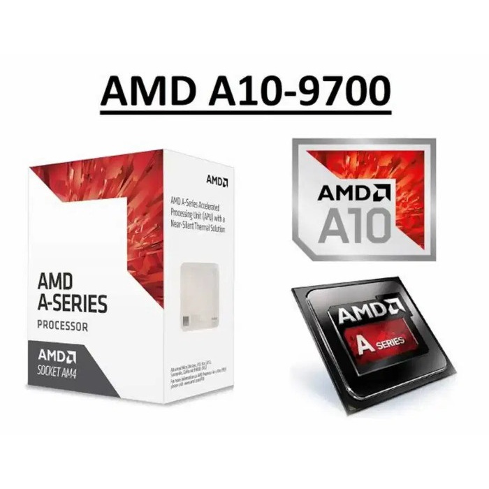 Free SSD!!! PC Komputer Gaming Murah AMD A10 9700 Ram 8GB DDR4 HDD 500GB Desktop CPU Rakitan Office Editing