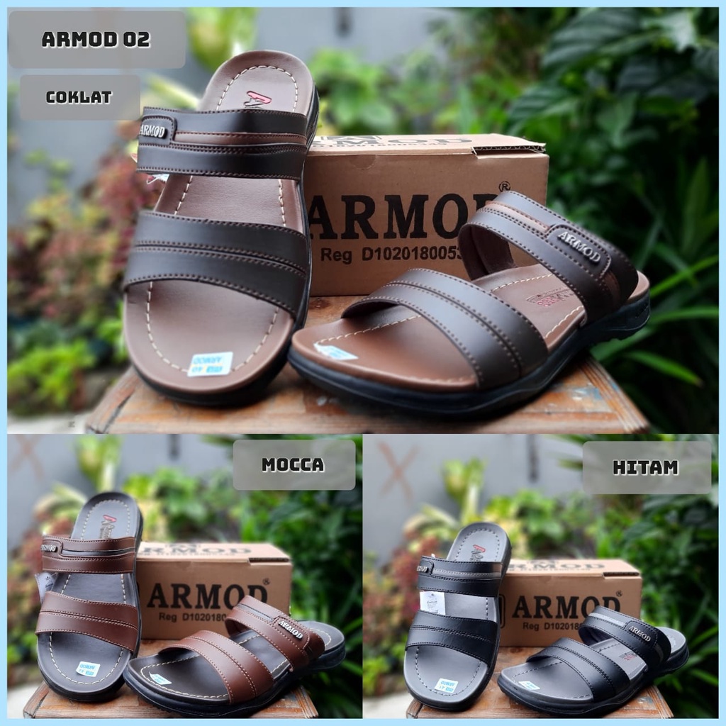 Sandal Kulit Pria Original Sandal Selop Kulit Pria Sandal KUlit Pria Premium