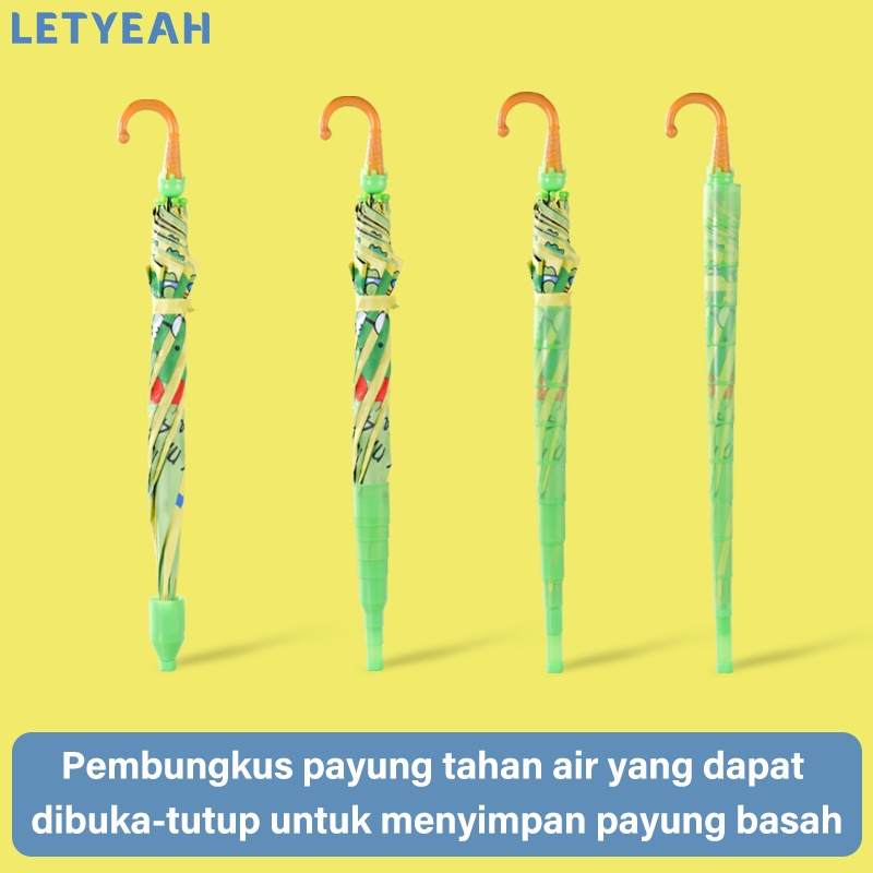 letyeah Payung anak karakter lucu / payung anak tahan hujan dan anti UV