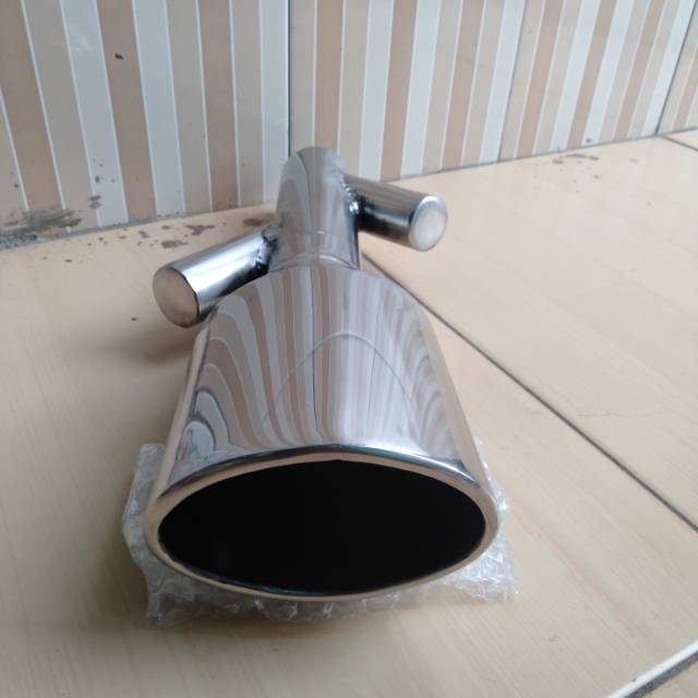 Knalpot suos spok spok buat l300, truk berbahan solar