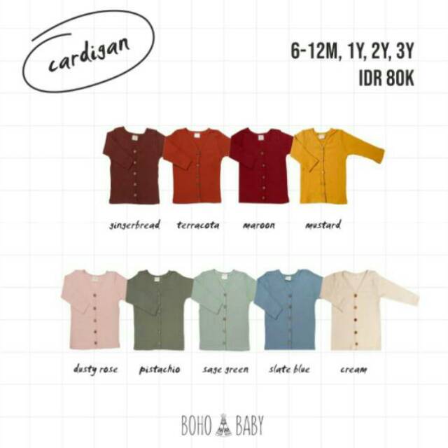 Bohobaby Cardigan