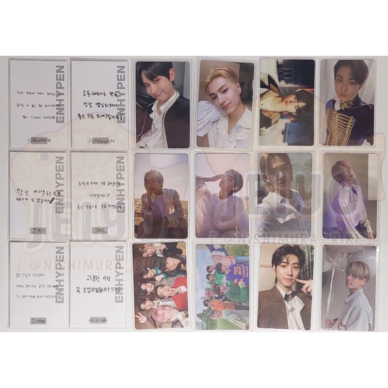 PC ENHYPEN (Jay balon, Sunghoon tuspi down lenti, pob weverse, Ni-ki ody, Jungwon up selca)
