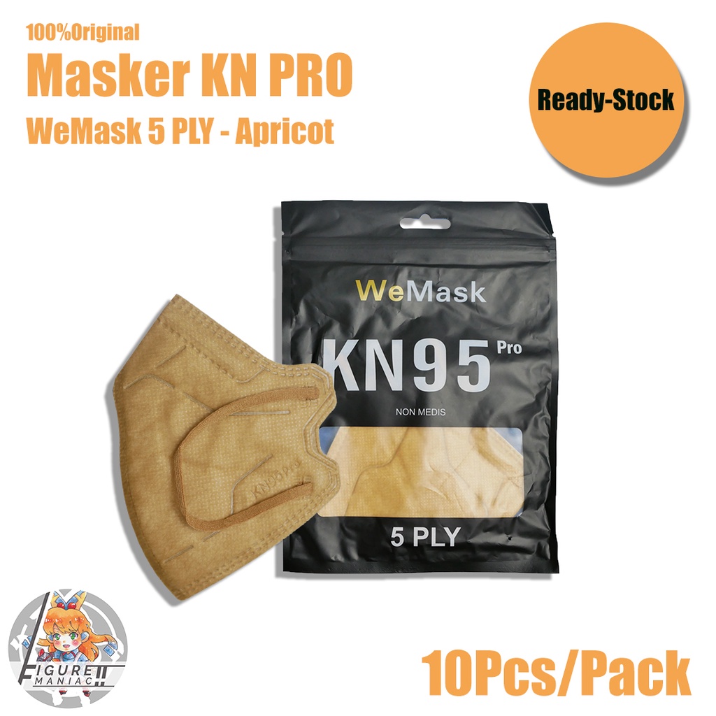 Figure Maniac - Masker KN95 KNPRO WeMask 1 Pack isi 10 Pcs Premium Masker New Original Wemaze