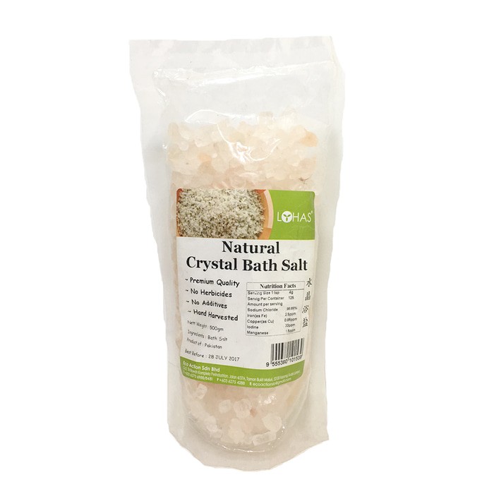 

LOHAS Natural Crystal Bath Salt 500 Gm