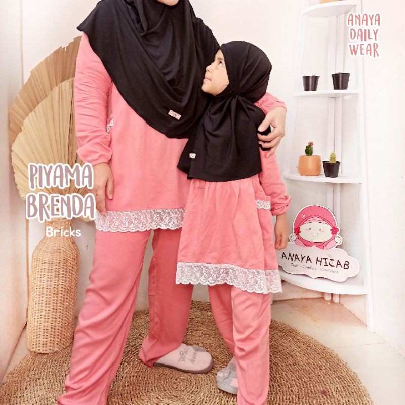 Piyama Brenda by Anaya Daily piyama couple baju tidur