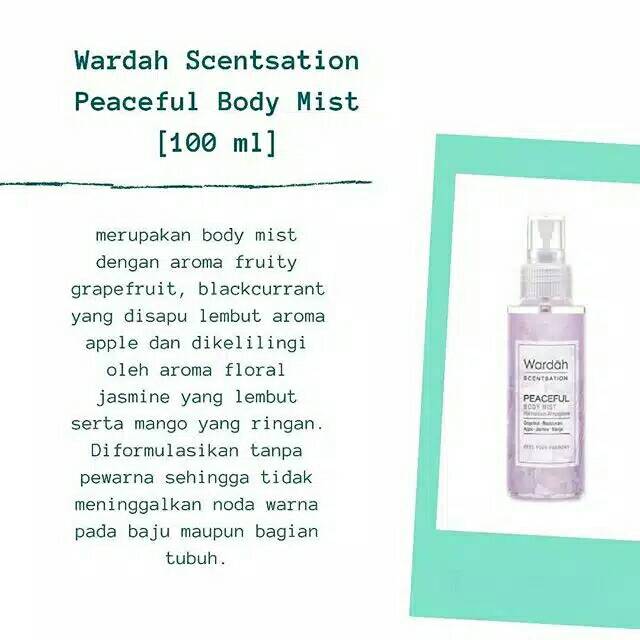 Wardah Body Mist Cologne 100ml