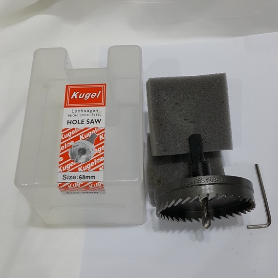 KUGEL Hole saw HSS 68 mm - Mata Bor Besi 68 mm Original